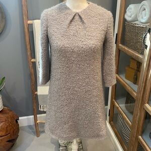 Chic Long Sleeve Gray Dress